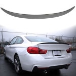 BMW 4 시리즈 F32 M 퍼포먼스 스타일의 리어 트렁크 립 테일 리드 스포일러 윙 카본 룩과 호환되는 KETAI : 두푸3