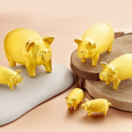 행복벨라 24k 순금 복돼지 37.5g 황금돼지 행운 재물 금테크 순금선물 금보증서 황금덩어리 순금기념 : 국가보석감정사행복의 메신저