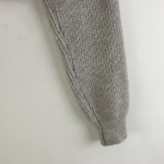 여FREE 그레이 케이블 V넥 크롭 니트 J4750 : 빈티지올데이