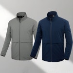 MARK MK-1541 1542 스트레치 자켓 작업복 회사 근무복 현장복 신축성 통기성 잠바 : 와따유니폼