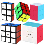 Qiyi 매직 큐브 1x2x3 2x2x3 2x3x3 Cubo Magico 123 223 233 133 스피드 큐브 교육 퍼즐 장난감 매직 생일 선물 : 리치107