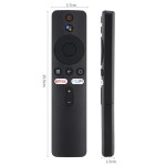 샤오미 호환 MI 박스 S XMRM-006 스마트 TV MDZ-22-AB W 구글 어시스턴트 블루투스 음성 리모컨 : 뉴신사무역