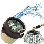 한통 걸레 청소기 물걸레 세척 탈수형 기본세트 : 그 리 너