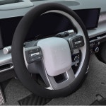 아이오닉9 전용 베이직 원형 가죽 핸들커버 실내 튜닝 : 커스텀개러지