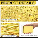 5-30Pc 야외 비상 금은 생존 담요 방수 응급 처치 구조 커튼 호일 열 군사 담요130X210Cm : 리치105