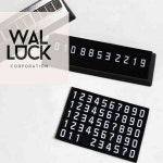 워럭 사생활보호 주차알림판 블랙 차량핸드폰번호 차량휴대폰번호 : 이달의상품추천