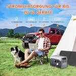 휴대용 발전소 LIFEPO4 RV 캠핑카 18 UPS 은행 345WH 발전기 1024WH 500W 345WH : 위드유앤미윗유