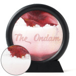 더 온담 샌드아트 모래멍 블랙+핑크 인테리어 버블 컬러샌드아트 힐링 북유럽 : 더 온담