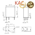 새로운 G8N-1/1H /-1L/12SR-M/17HR/1U/1S/17UR 12VDC (KAC) 릴레이 5핀 : 세이프존전기