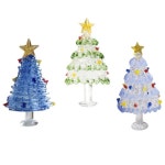 크리스마스 트리 인형 조각 센터 피스 선물 훌륭한 솜씨 장식 동상 데스크 파티 홈 : 주-노마켓