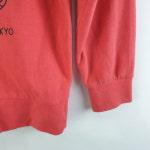 여FREE 레드 그래픽 루즈 맨투맨티 J4714 : 빈티지올데이