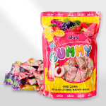 오키오 구미젤리 버라이어티 믹스 4가지 과일맛, 800g, 1개 : 윈윈몬스터