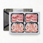 [농협안심한돈] 무항생제 한돈 삼겹살 목살 구이세트 2호 2kg : 삼해진미