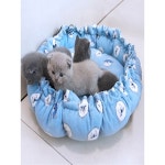 포토존 텐트 개집 고양이집 대형견집 강아지케이지 유연사 탁자 대형견 파투바고 회색 테디비 색상랜덤발송 S 스몰 사이즈 타일 지름 약 45센티... 