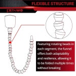25.6인치 굽힐 수 있는 롱 오일 깔때기, 변속기 롱넥, 유체, 자동차용 : 레나제이몰4