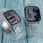 애플워치 투명 스트랩 여름 밴드 11 10 9 8 7 se 6 38/40/41/42mm : 오아시스숍