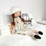 스위티퀼트 퀼트 인형 아이린 패키지 만들기 재료 컨츄리 수제 손바느질 : 스위티퀼트