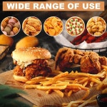 샌드위치 버거 빵 및 바구니 라이너용 신문 스타일 왁스 종이 양피지 시트 붙지 않는 베이킹 포장지 : 주-주마켓