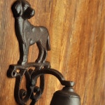 주철 상점 문 장식 충돌 벨 입구 실내 및 벽 고양이 개 동물 종 : 티앤씨 코리아