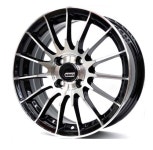 수원휠타이어 조합 가능 팔팔북부 RS-15 알루미늄 휠 수원장착 블랙 폴리쉬, 4개 : 타이어88