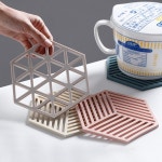 열에 강한 식탁 매트 북유럽 스타일 마카롱 컬러 보호 주방 용품 : 주-주마켓