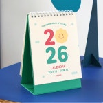 인디고 2026년달력 26년달력 오늘의 온도 탁상캘린더 (25.10-26.12 데스크캘린더) : 나미네문방구