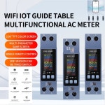 KWS-303 0.96인치 TFT 컬러 스크린 8 in 1 2상 다기능 AC 미터 전압 전력계 485/wifi 모델 : 이룸종합상사42