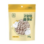 브리더랩 고양이 동견건조 간식 고먐미 큐브 오리, 20g, 1개 : 랑스펫