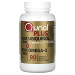 퀴놀 코큐텐 유비퀴놀 + 오메가3, 100mg + 250mg 소프트젤 90정 : 식스캠프