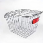 접이식 자전거 배달 뒷좌석 A타입 사이즈 리어백 안장 와이어 짐받이 뒷바구니 1 블랙 백 바구니[와이어 구조 라지 굵음] : 제이더블유프라자