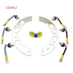 1 생성기 2 PC se 6 3상 브리지 플레이트 다이오드 정류기 배리스터 PCS 고전력 Lsa46 Se LSA46 2 kit : 딜온오프