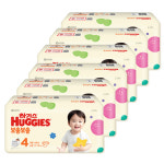 하기스 NEW 보송보송 밴드형 기저귀 4단계 공용 46매 6입 : 딩동팩토리