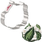 KENIAO 콜리플라워 쿠키 커터-9.1 CM-야채 비스킷 퐁당 샌드위치 빵 몰드-스테인레스 스틸-by Janka : 주-주마켓