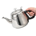 스테인레스 스틸 스토브 E 탑 티팟 커피 포트 찻주전자 필터 1.5l 2L : 주-주마켓