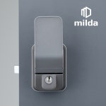 밀다 푸시풀 방문손잡이 아리 M1-100K(키) 도장 : 밀다  milda