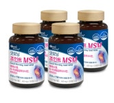 굿모닝 조인트 MSM (600mg x 120정) 4병 : 실크아미노산마트