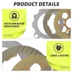 2007-2014 야마하 G29 골프 카트 브레이크 교체 키트, OEM #JW1-G6345-00+, JW1-G636-00+, JW1-G633H-00+, JW1-G6158-00+, : dealmart