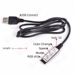 RGB 조광기 컨트롤러 미니 LED 스트립 SMD 3528 5050 5630/3014 조명용 색상 DC 12-24V 3 키 1 개 : 뉴신사무역