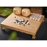 원목 바둑판 세트 실버 보드게임 정통 취미 전통 접이식 테이블 바둑 휴대용 대형 1 남죽기돈 항아리말 제외 : 빠른선택