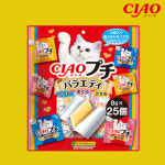 이나바 챠오 쁘띠 TSC-156 버라이어티, 200g, 1개 : 전국구고양이