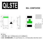 QILSTE 0603 0.4T SMD H4-108 시리즈 흰색 미터법 20 개 : 유스글로벌