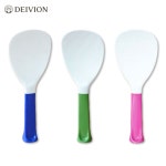 일본 밥주걱 스탠딩 스파츌라 세우는 엠보싱 밥풀안붙는주걱 : 데이비온