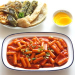 이맛이지 떡볶이(순한/매운 로제 국물떡볶이, 모둠튀김) 580g 2인분 밀키트, 키즈카페 : 푸드1 번지