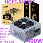 PC PSU 만리장성 무소음 전원 공급 장치 정격 400W 피크 500W 전원 공급 장치 HOPE-5000DS : 이룸종합상사42