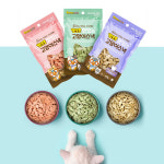 고양이간식 뽀로로 맛있는 고양이스낵 연어+새우+닭고기, 40g, 1개 : 아지유통