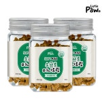 리틀포우 소프트 미니트릿 영양 간식 오메가3 면역력 가수분해 치킨, 180g, 3개 : 제이디씨펫