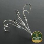 낚시 후크 5/6/8 클로 고 탄소강 트레블 Fishhook 슈퍼 샤프 그래플링 장비 : 구룡산업