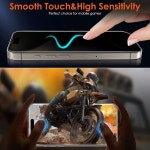 iPhone 16 15 13 11 Pro Max 화면 보호기 iPhone 16e 15 14 Plus X XR XS Max Anti-Spy 필름 용 2Pcs 개인 정보 보호 하이드 : 리치107