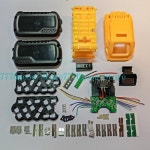 31BA 포괄적 보호 배터리 배터리 커버 DCB609 DCB606 18650 도구 향상된 내구성 : 해외샵24