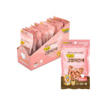 고양이간식 뽀로로 맛있는 고양이스낵 연어+새우+닭고기, 40g, 12개 : 아지유통